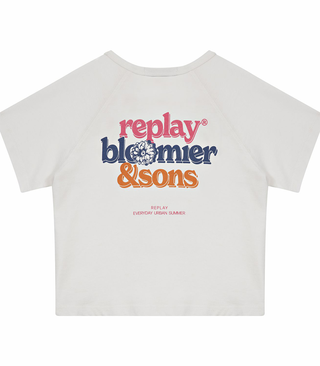 カラフルロゴ Tシャツ 詳細画像 アイボリー 2